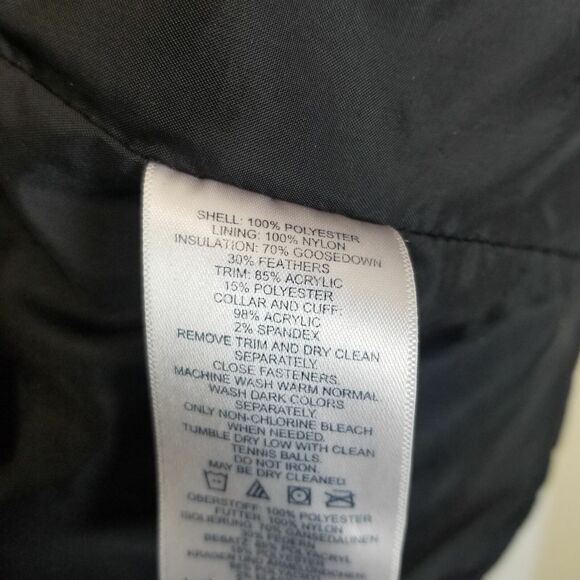 Lands End Womens Down Quilted Puffer Vest Gorpcore Sz L 14/16 Full Zip Outdoor - Picture 6 of 7